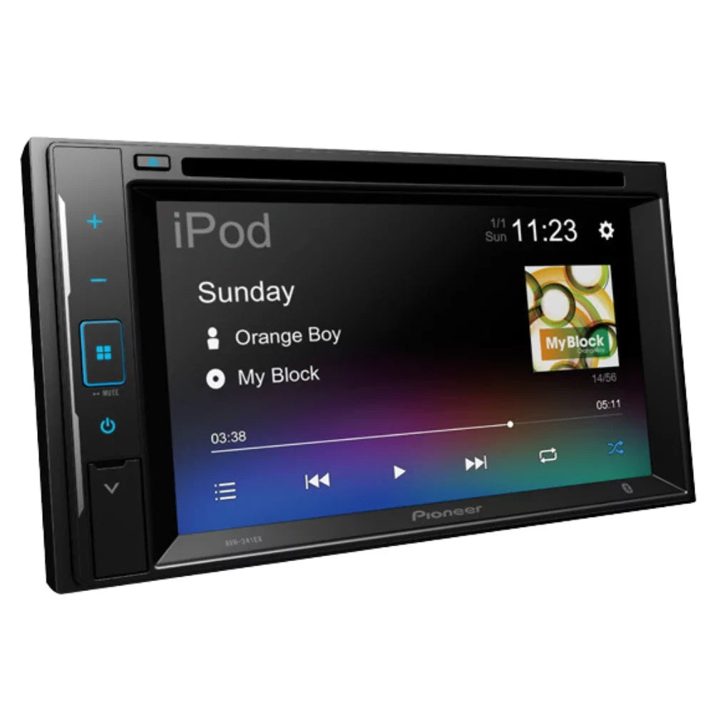 KIT4830 Bundle 1996-1999 Buick Riviera W/ Pioneer Double DIN Car Stereo with Bluetooth/Backup Camera/Installation Kit/in-Dash DVD/CD AM/FM 6.2" WVGA Touchscreen Digital Media Receiver
