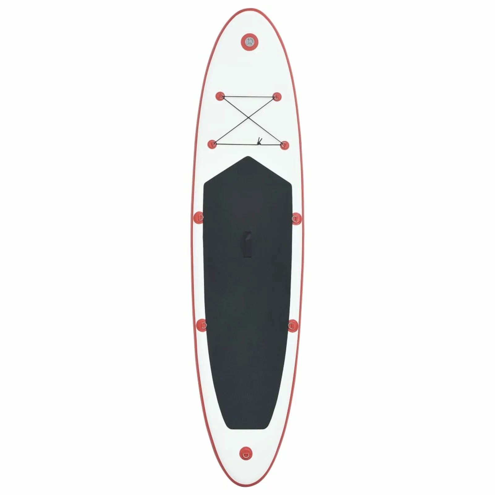 Andoer Paddle Board Set Surfboard Inflatable Red and White
