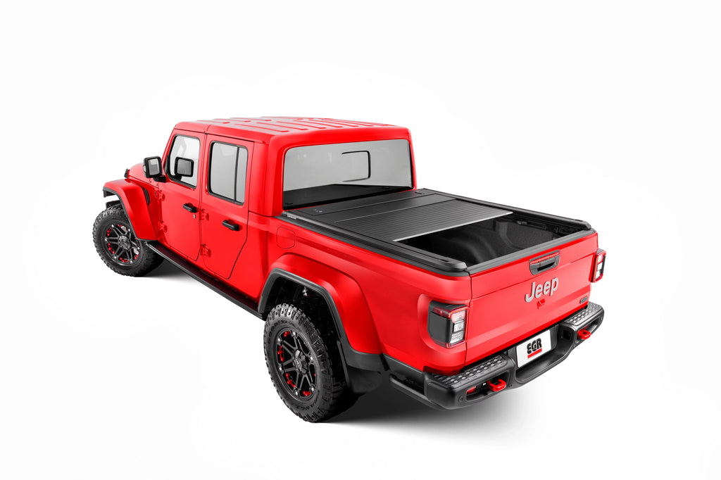 EGR 2020-2024 Fits Jeep Gladiator Sport Crew Cab Pickup 2018-2023 Fits Jeep Wrangler Unlimited 4 Door Rolltrac Electric Retractable Bed Protection RT039031E