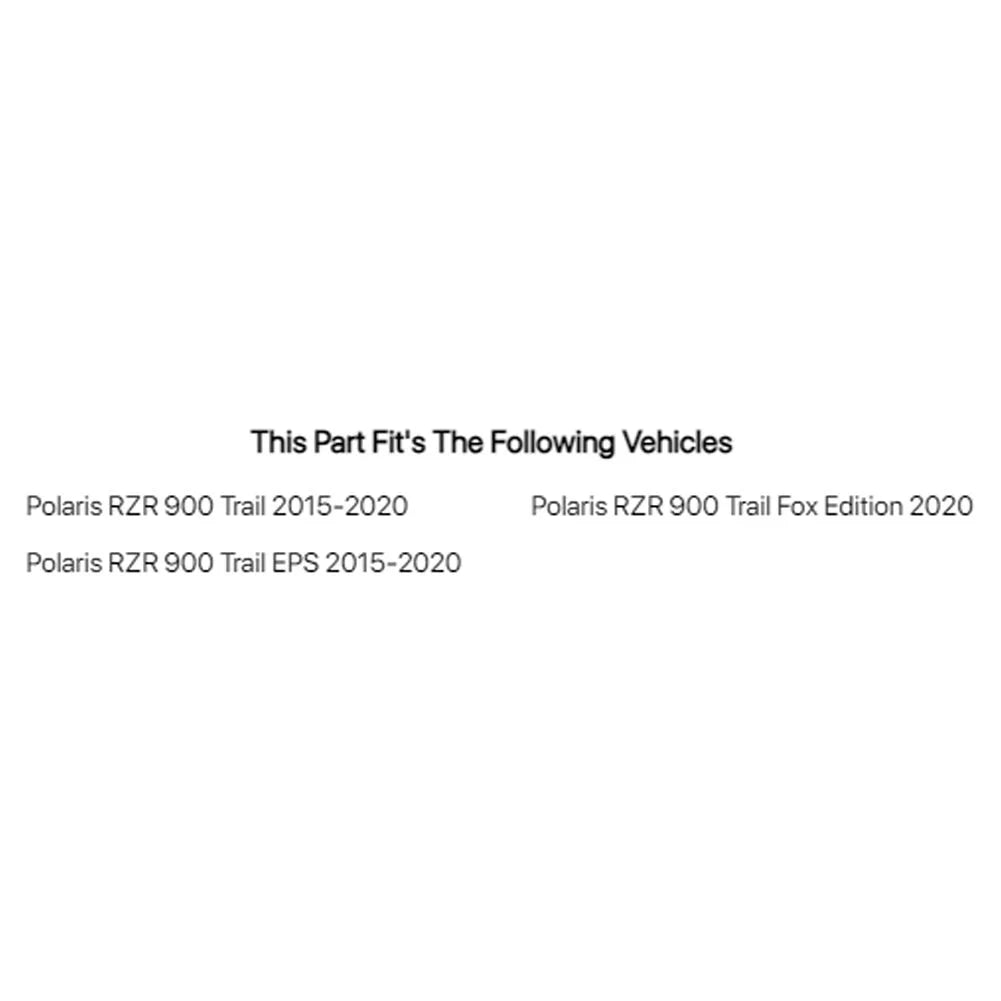 Tusk Replacement Zipperless Upper Door Skins For POLARIS RZR 900 Trail EPS 2015-2020