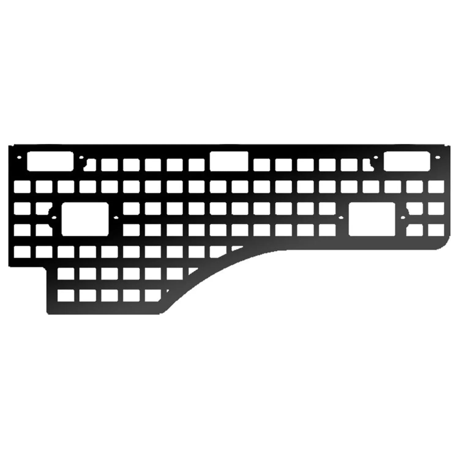 Putco 195031 Molle Panel Fits 15-21 Canyon Colorado Fits select: 2017-2019,2021-2022 CHEVROLET COLORADO