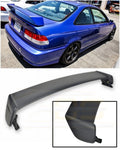 Extreme Online Store 1996-2000 Honda Civic 2Dr Coupe | EOS Mugen Style JDM ABS Plastic Primer Black Rear Trunk Lid Wing Spoiler