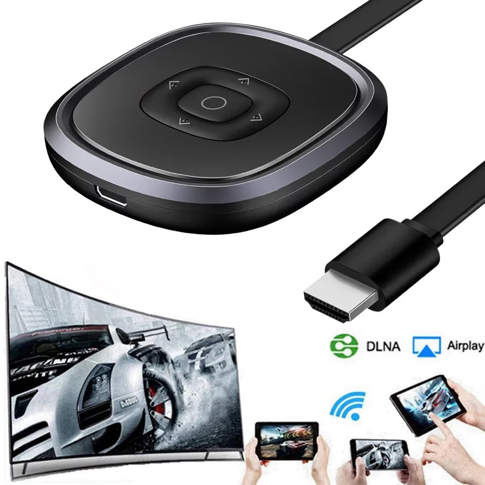 Motor Genic 5G/2.4G WIFI HDMI 4K Screen Wireless Display Adapter Airplay Miracast Dongle