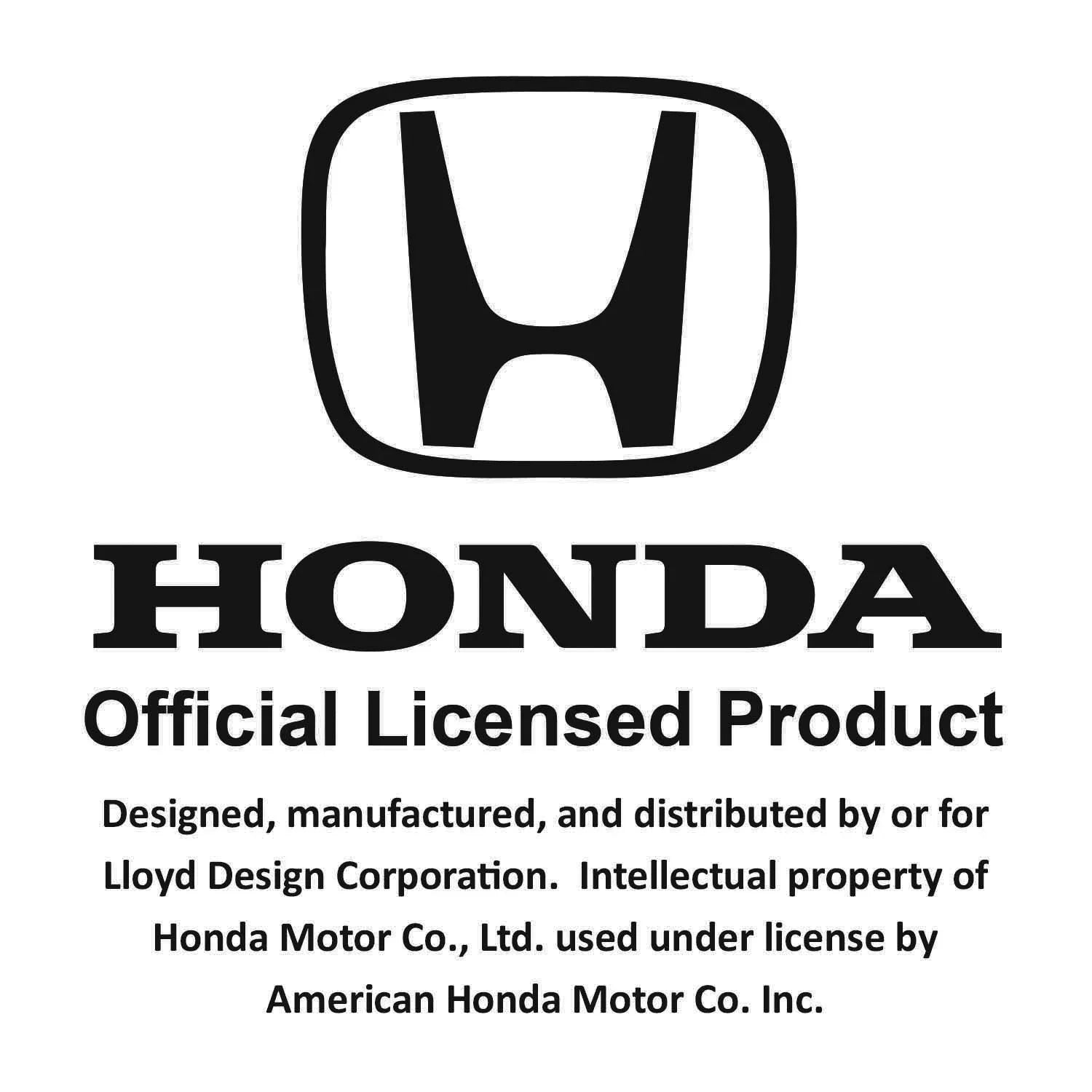 Lloyd Mats Custom Fit Floor Mats Honda Accord Hybrid LogoMat 2017 Trunk Black