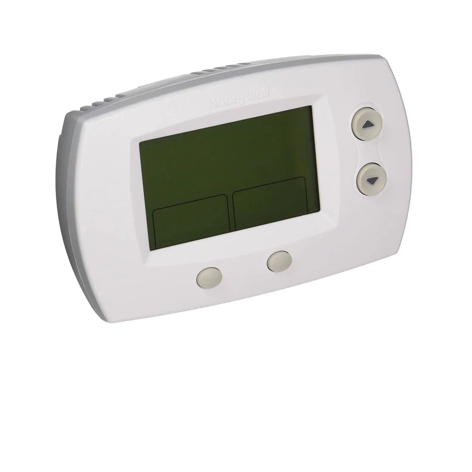 Honeywell TH5220D1029 Focuspro 5000 Non-Programmable 2 Heat and 2 Cooling Thermostat - Kit with 4 AA Batteries