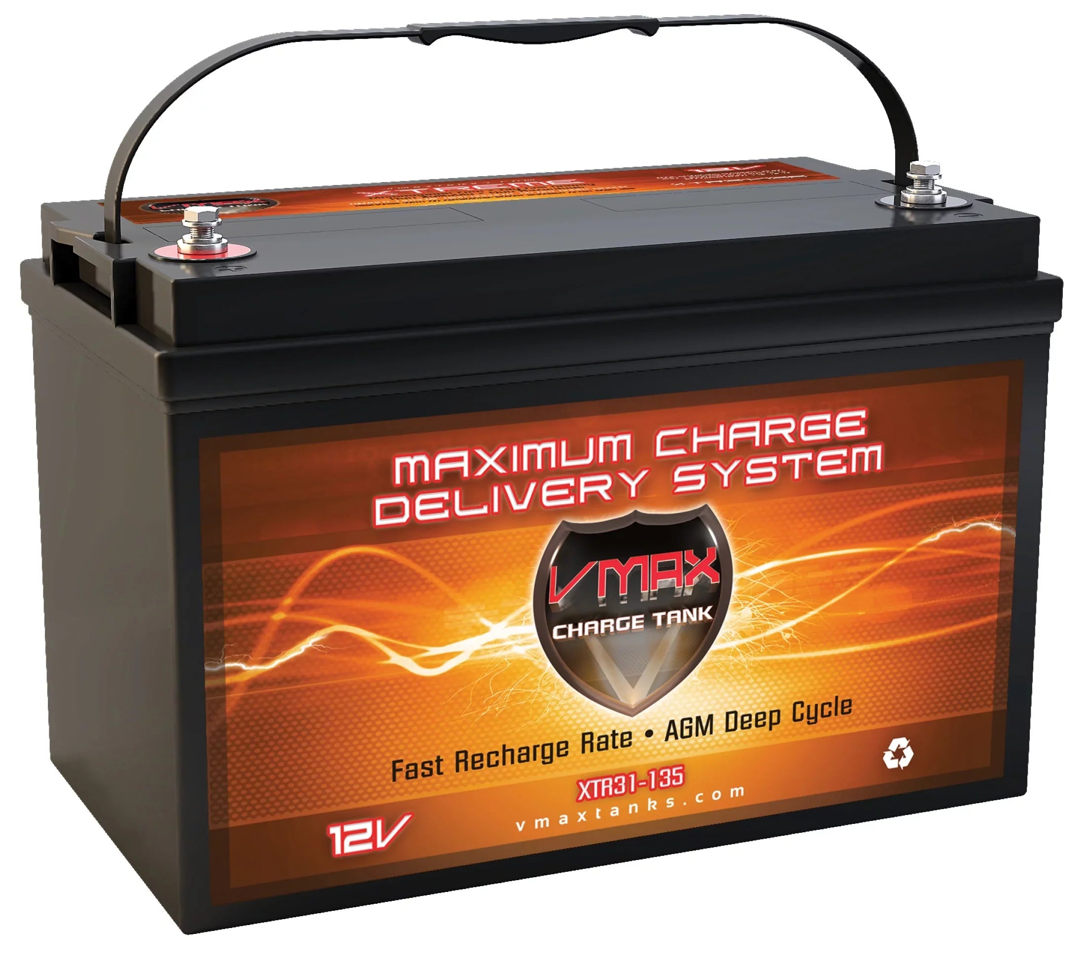 Vmax XTR31-135 Naitic Star Watercraft Group 31 Marine 12V Battery