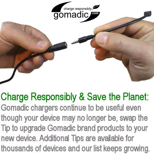 Gomadic High Capacity Rechargeable External Battery Pack suitable the Sony Ericsson LT15i - Portable Charger with TipExchange Technology