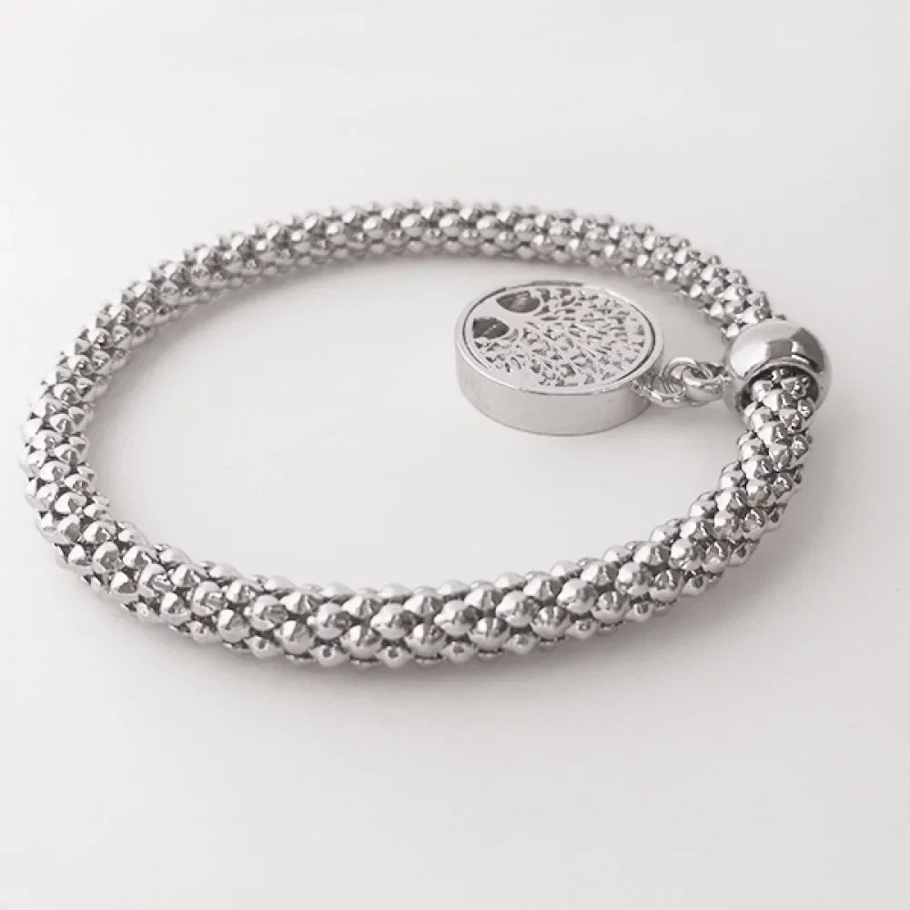 Cherry Chocolate Biscuits Cup Ice Sliver Bracelet Pendant Jewelry Chain Adjustable Bangle