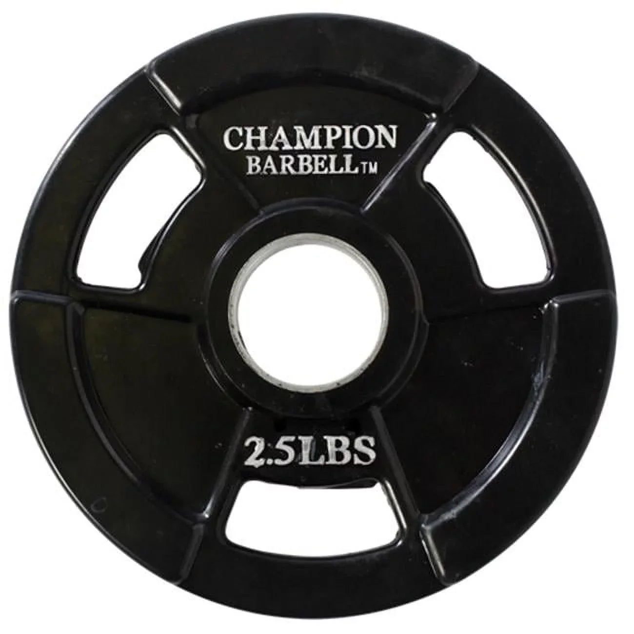 Champion Barbell 2.5 lbs Olympic Rubber Coated Grip Plate