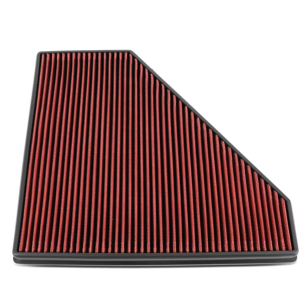 Teledu For 2013-2019 ATS CTS Camaro 2.0/2.5/3.6 Reusable Panel Air Filter Red