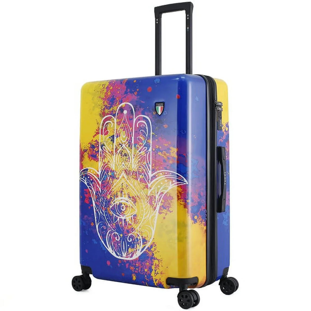 TUCCI Disegno - Emotion Art Exotic Hamsa 3-Piece Hardside Luggage Set
