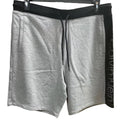 Calvin Klein FADED GRAY HEATHER Men's Knit Drawstring Shorts, US Large