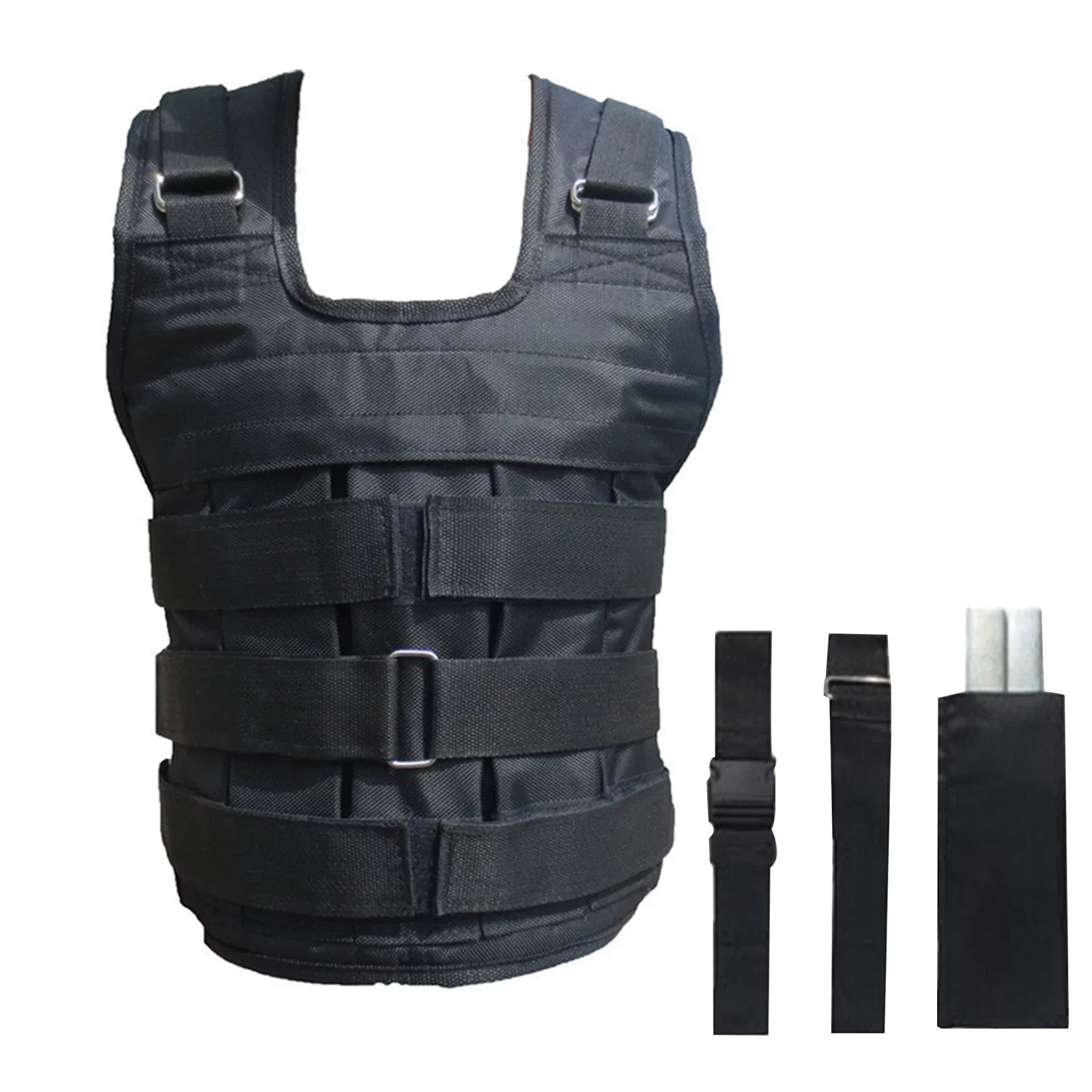 ZiSUGP Adjustable Weighted Vest Set Effective Running and Fitness Training Wooden Yoga Dice