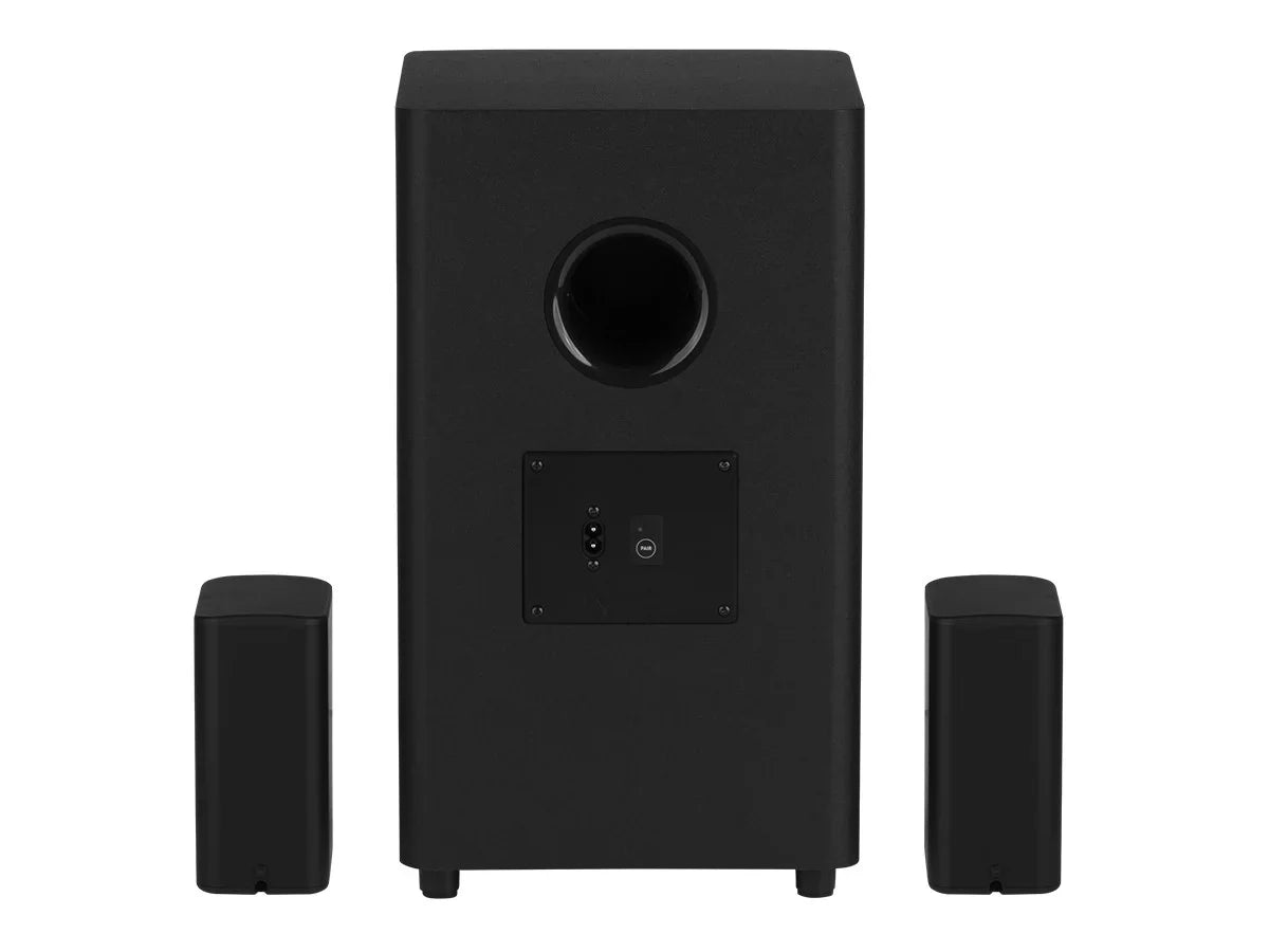 Monoprice SB-600 Dolby Atmos 5.1.2 Soundbar with Wireless Subwoofer & Wireless Satellite Speakers, HDMI Inputs, eArc, Bluetooth, Toslink, Coax, Remote