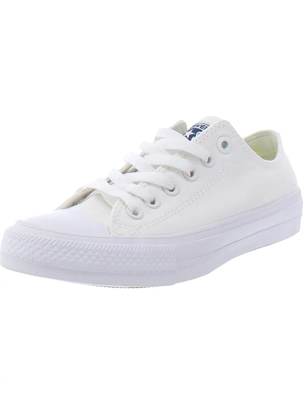 Converse Women's White Internal Goring Removable Insole Cushioned Logo Chuck Ii Platm Lace-Up Athletic Sneakers 5
