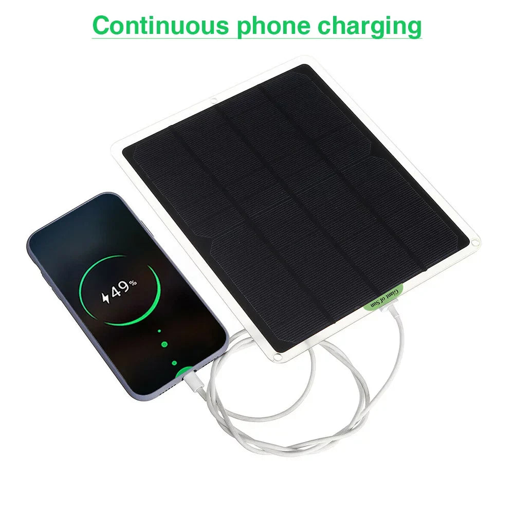 DFITO 22W Solar Panel,12V/5V Trickle Charger Battery Charger Kit W/ 2x Alligator clip,1x Cigarette lighter,2 Carabiners,1 mountaineering bag,1 Fast Charger,Maintainer Craft RV Car