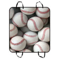 GCKG baseball balls sports Pet Car Seat Coating Dog Car Seat Mat Hammock Cargo Mat Trunk Mat For Cars Trucks and SUV 54x60 inches