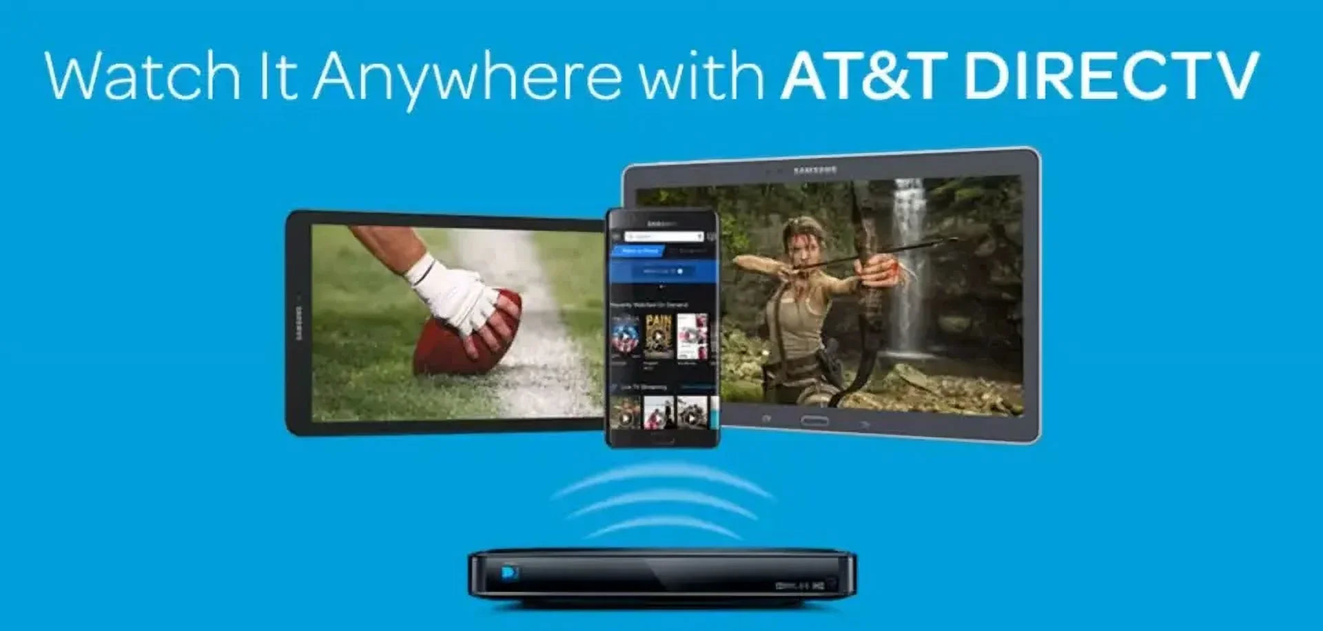 AT&T C71KW-400 Direct TV NOW Streaming Box Osprey Android TV OTT Box Player
