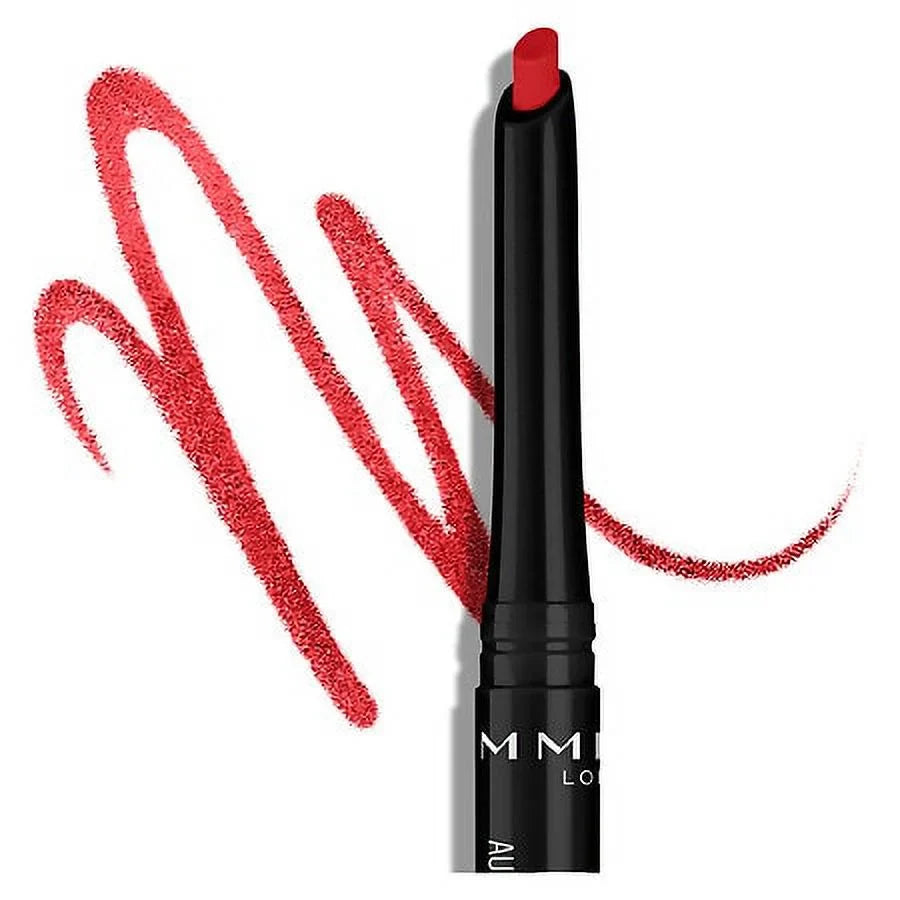 Rimmel Lasting Finish Exaggerate Automatic Lip Liner, 024 Red Diva 0.01 OZ Pack of 2