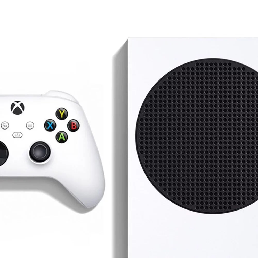 Microsoft Xbox Series S All-Digital 512 GB Console White (Disc-Free Gaming), One Xbox Wireless Controller, 1440p Resolution, Up to 120FPS, Wi-Fi, with Batteries and Charger Accessories Set and more