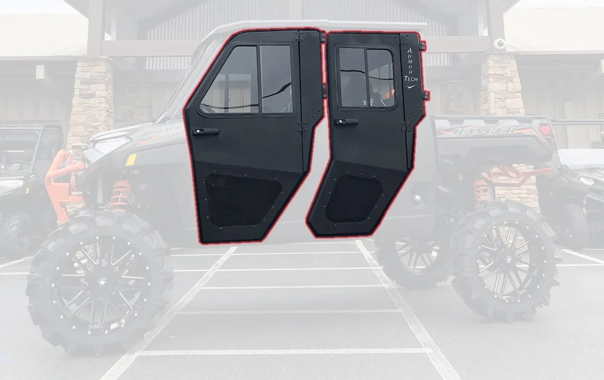 Fits Polaris 19-23 Ranger Crew 1000XP 1000 XP Steel Doors Only Cab Enclosure