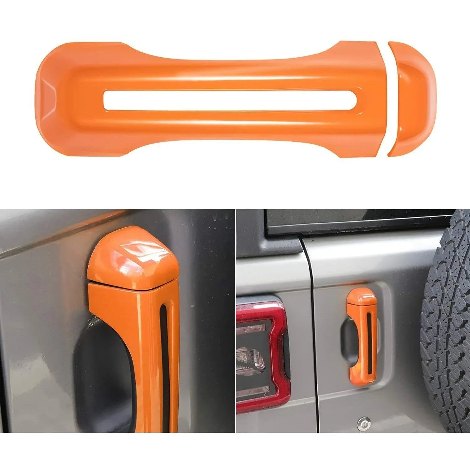 Teledu 10X Door & Tailgate Handle Protection Trim JLU 4Door