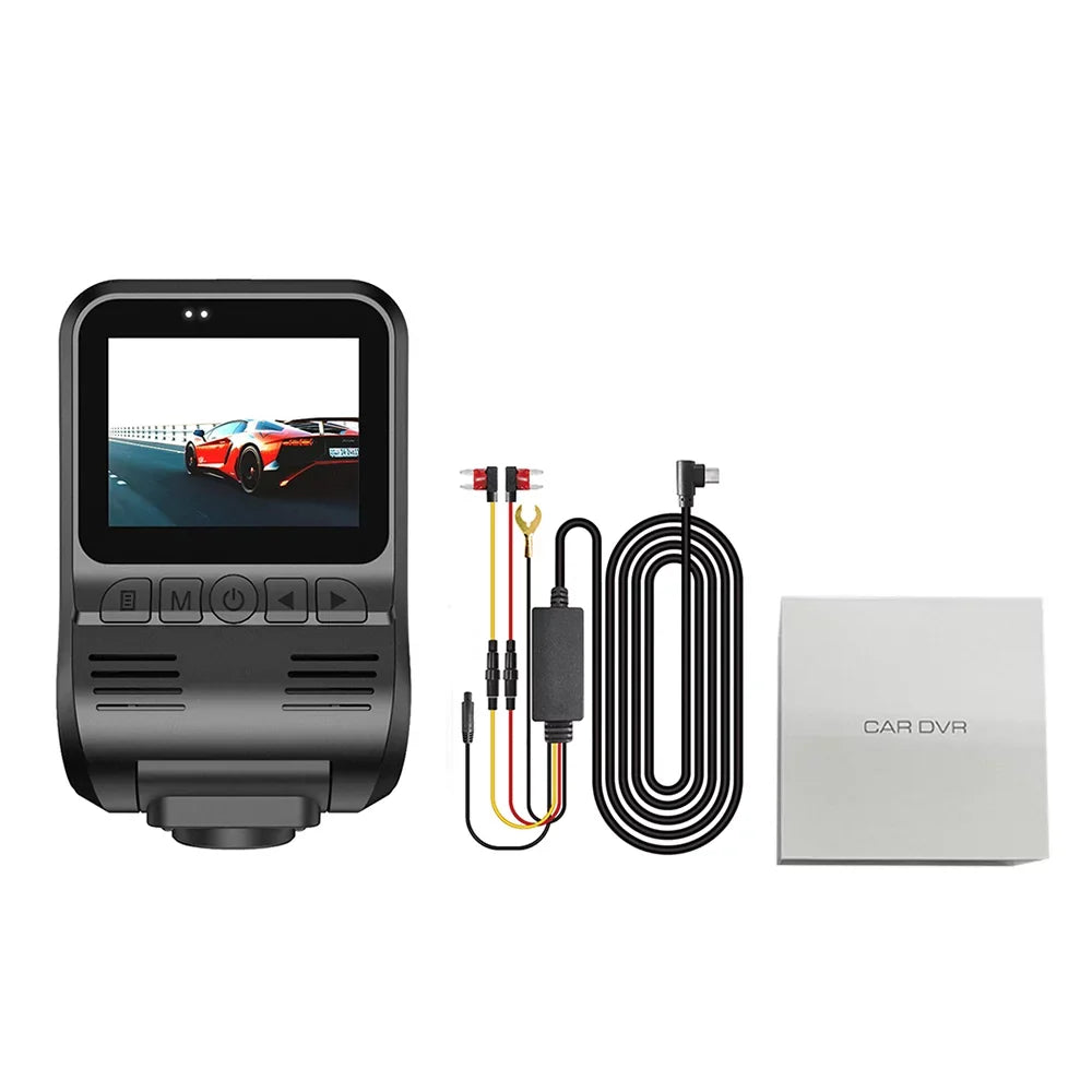 Tomshoo Dash Cam 1080P Front and 720P Rear Dual Recording DVR, Hidden Camera, Loop Recording Dash Camera Shaking Driving Recorder