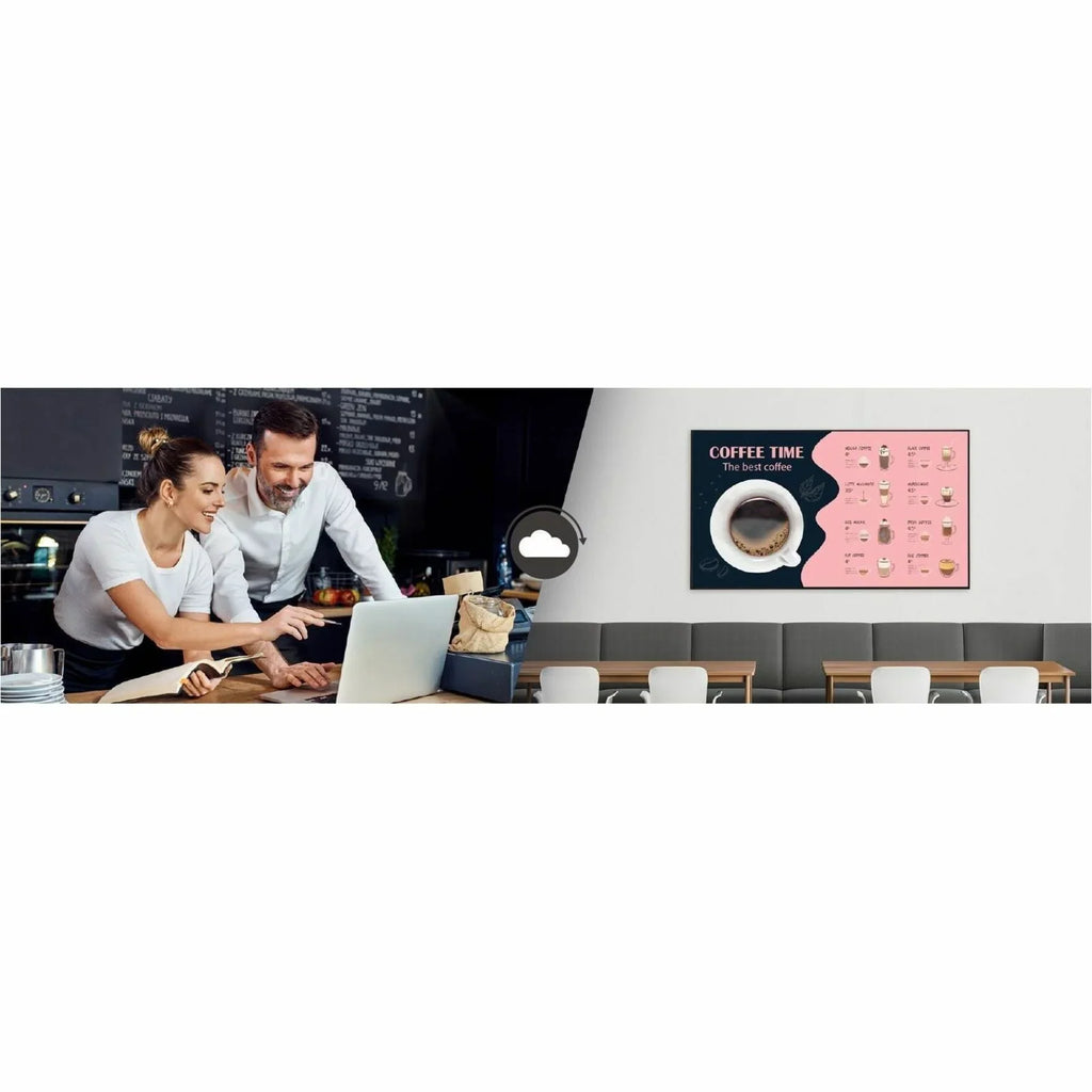 LG Electronics - 43UH5N-E - LG 43UH5N-E UHD Signage Display - 43 LCD - In-plane Switching (IPS) Technology - 24 Hours/7 Days Operation - 16 GB - 3840 x 2160 - Edge LED - 500 Nit - 2160p - HDMI - USB -