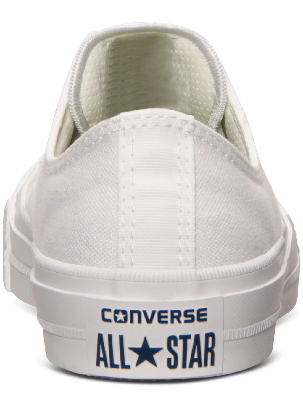 Converse Women's White Internal Goring Removable Insole Cushioned Logo Chuck Ii Platm Lace-Up Athletic Sneakers 5