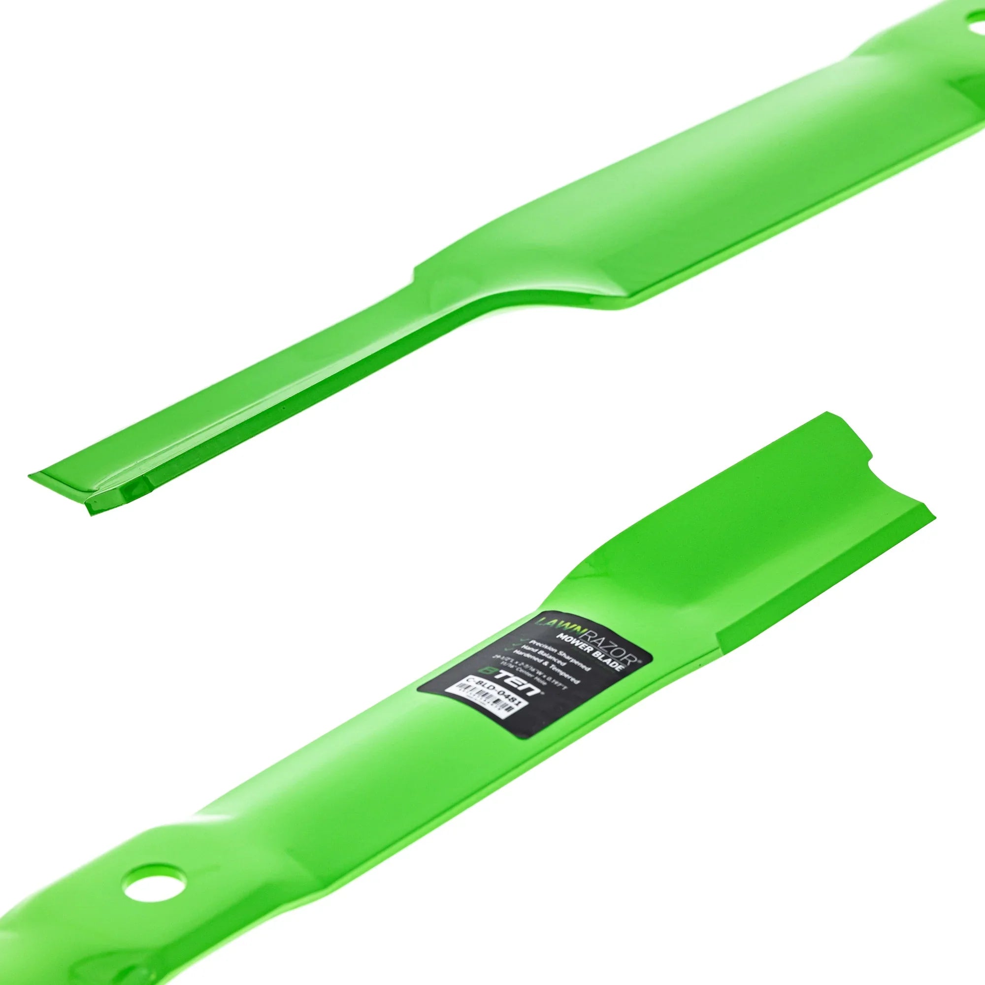 8TEN LawnRAZOR Blade John Deere SX95 SX85 STX38 30-inch M89454 High Lift 810-CBL2603D