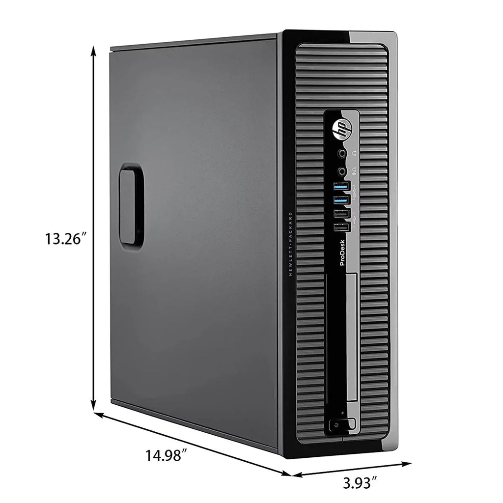 HP Desktop Computer PC 400-G1 Dual Core 3.4Ghz 4GB 250GB Hard Drive No Operating System