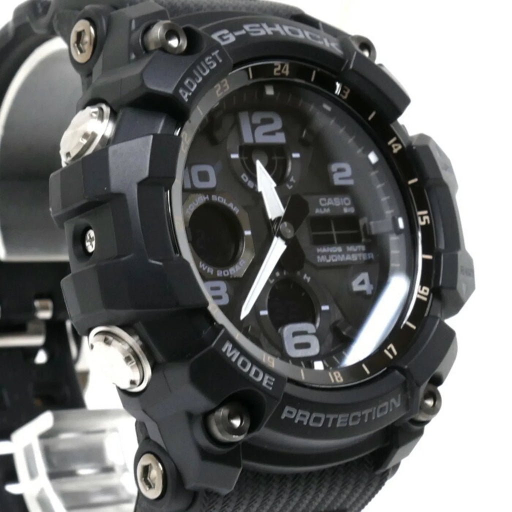 Pre-Owned CASIO Casio G-SHOCK Mud Master Radio Watch Solar GWG-100-1AER Overseas Model Men's (Good)