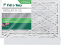 Filterbuy 10x25x4 MERV 8 Pleated HVAC AC Furnace Air Filters (2-Pack)