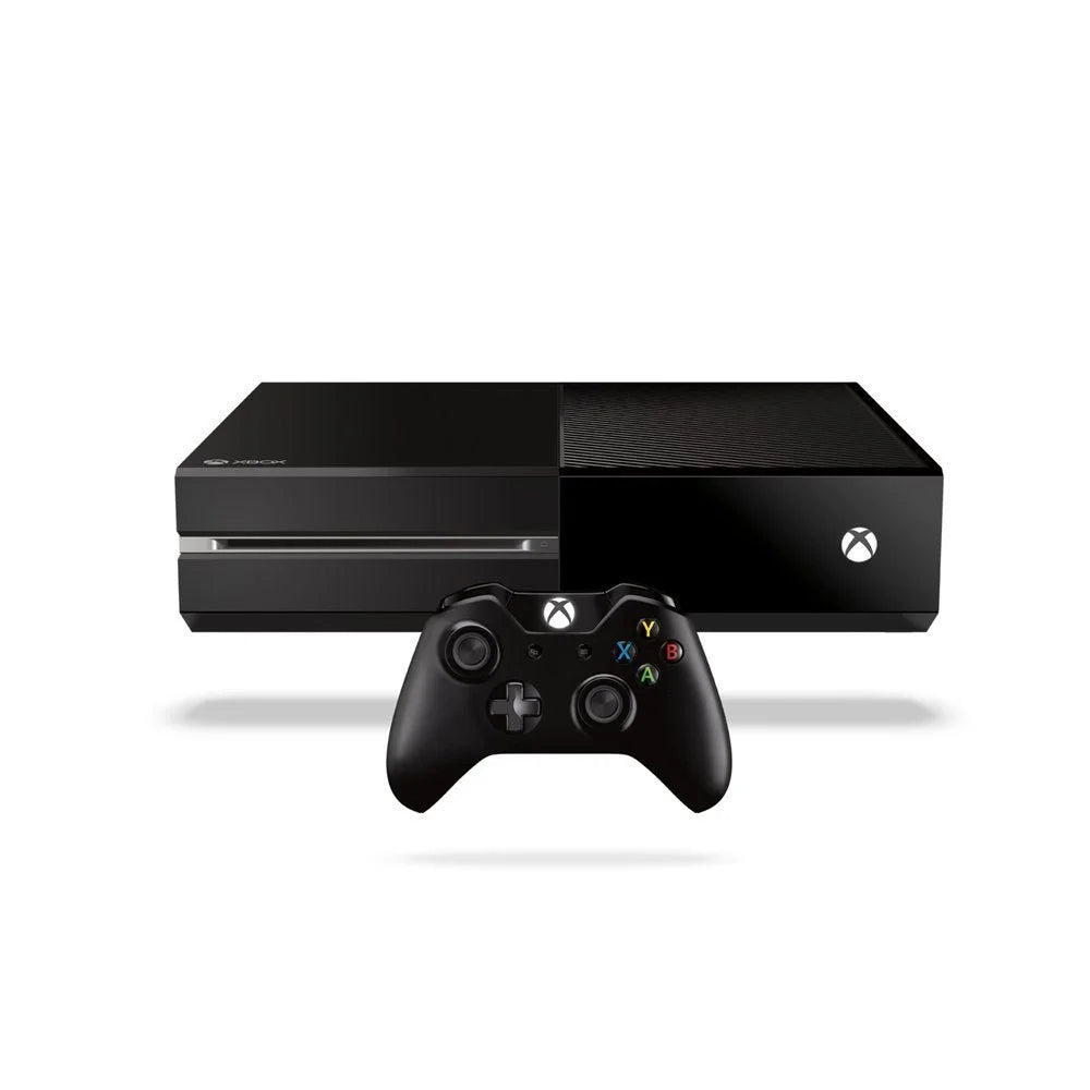 Pre-Owned Microsoft Xbox One Original 500GB Gaming Console Black Headset With God Of War Game BOLT AXTION Bundle