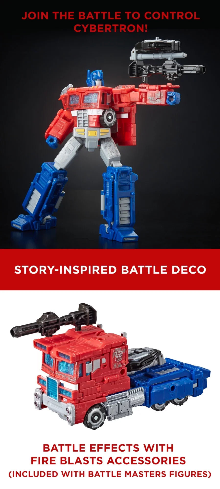 Transmers Generations Siege Voyager Class WFC-S11 Optimus Prime