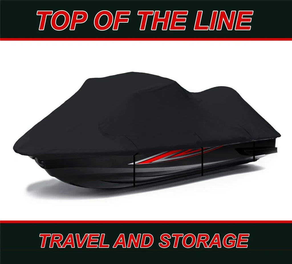 BLACK 600 DENIER JetSki Coating JET SKI Shield Kawasaki Ultra 310X 2014 2015 2016 2017 2018 2019 2020 2021 2022