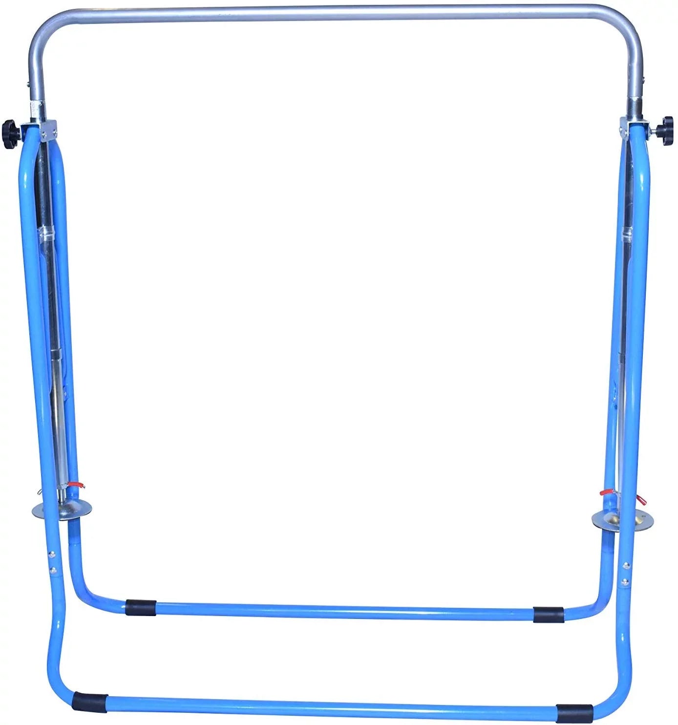 Expandable Gymnastics Kip Bar Gymnastic Training Kip Bar Adjustable Height Horizontal Bar Monkey Bars Folding Climbing Tower Fitness Kids with Mat Blue