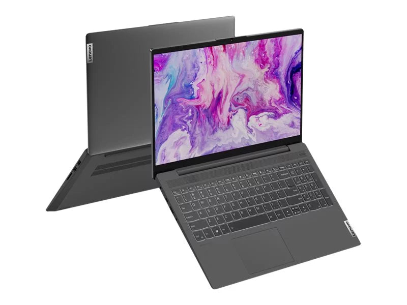 Lenovo IdeaPad 5 15IIL05 81YK - Intel Core i5 - 1035G1 / 1 GHz - Win 10 Home 64-bit - UHD Graphics - 16 GB RAM - 512 GB SSD NVMe - 15.6" 1920 x 1080 (Full HD) - Wi-Fi 6 - graphite gray - kbd: US - with 1 Year Lenovo Premium Care