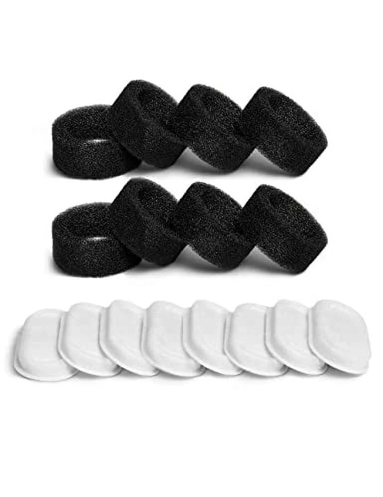 PETLIBRO 8 Packs Replacement Filters Stainless Steel Cat Water Fountain PLWF003, 4 Months Set of Replacement Filters