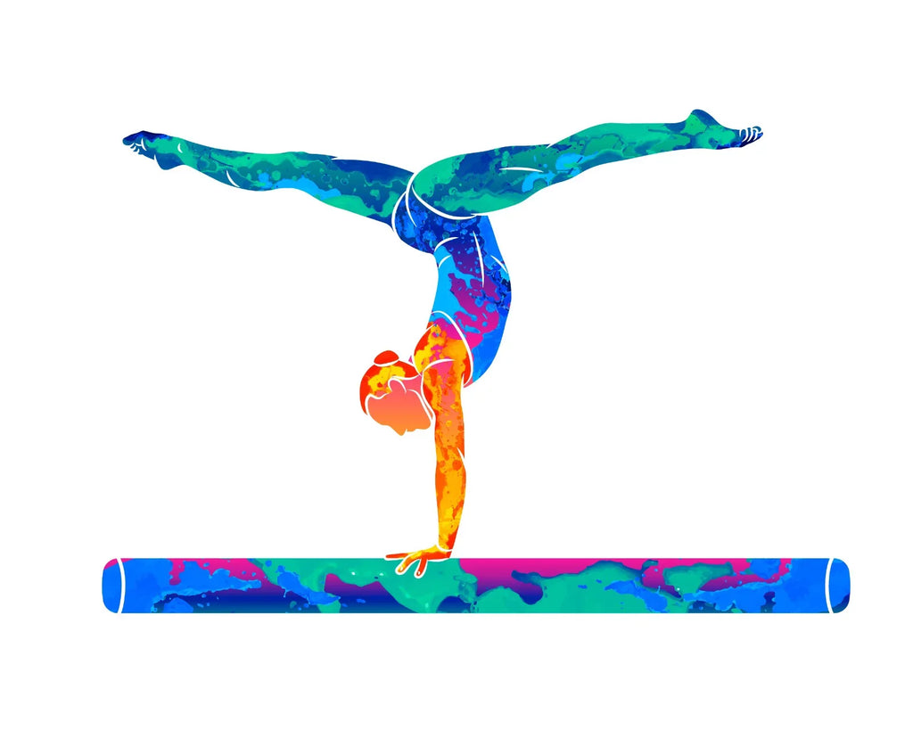 Athletic Bar 8ft Adjustable Acrobatic Tube Beam, High/Low Floor Balance Beam Gymnastics Equipment Kids/Adults Gymnastics Beam Gymnastics Competition Training Practice fine Yoga Stretching Pink
