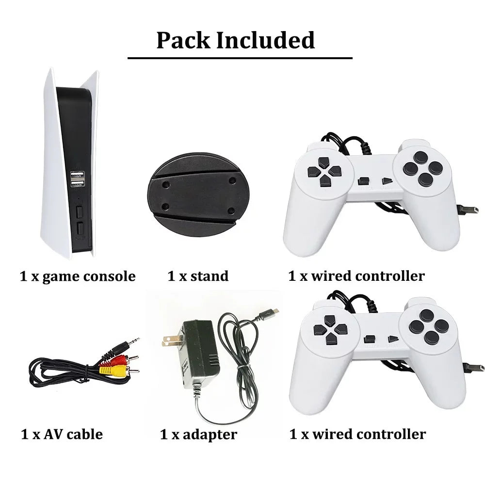 GS5 Gaming Console For Wired Handheld Game Player 200 Classic Game Kids Adults