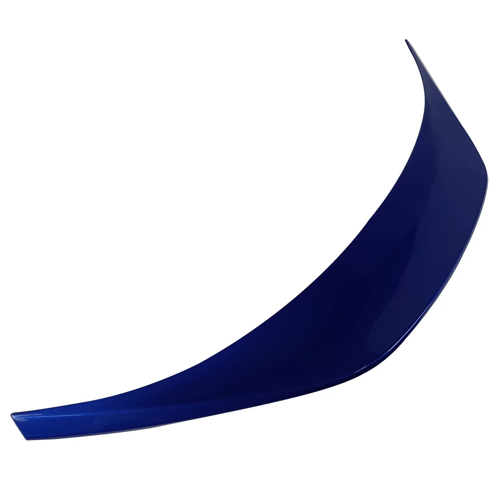 Ikon Motorsports Roof + Trunk Spoiler With 2022-2023 Subaru BRZ Toyota GR86, Painted #K7X Wr Blue Pearl/World Rally Blue ABS V Style Rear Window Visor Wing + TRD Style Trunk Spoiler