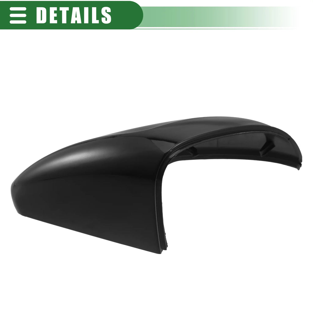 Unique Bargains Side View Mirror Protection Trim Shell Right Side Mirror Cap Replacement Chevrolet Cruze 2017-2019 Black