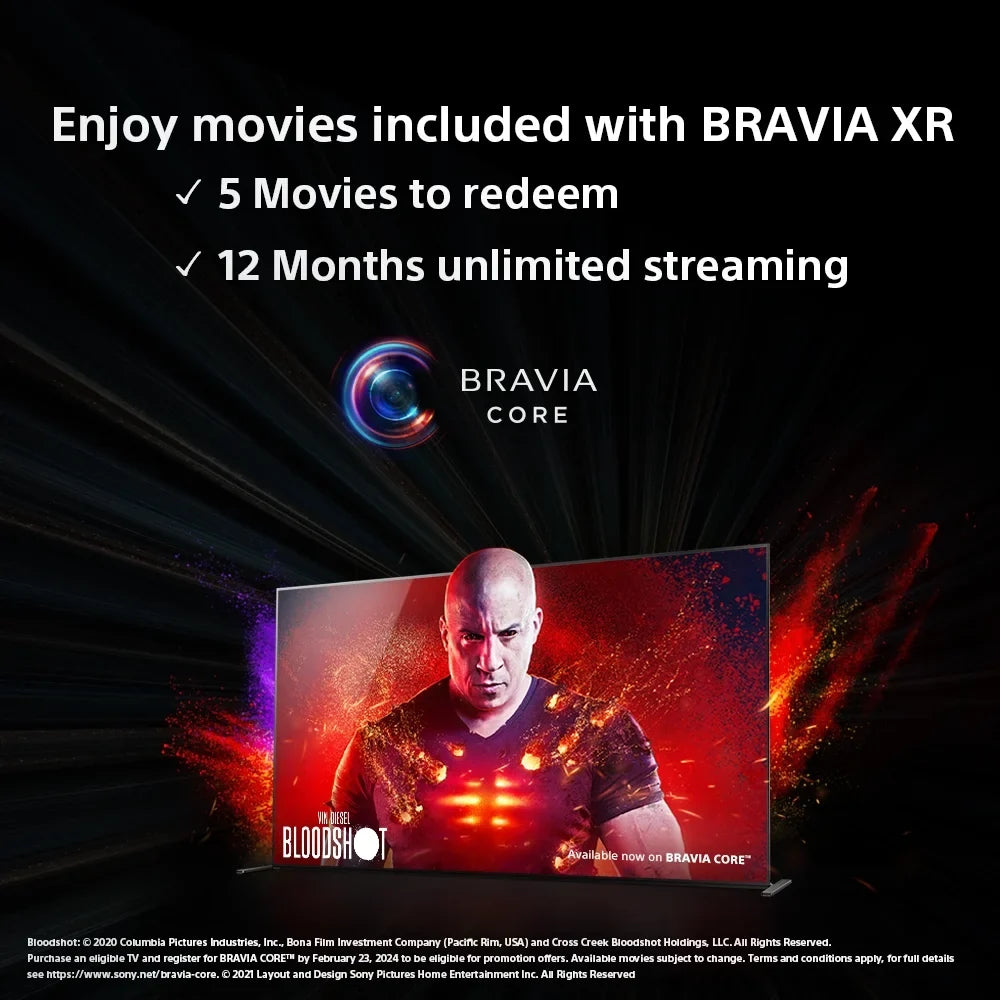 Sony 85" Class XR85X95J BRAVIA XR Full Array LED 4K Ultra HD Smart Google TV with Dolby Vision HDR X95J Series 2021 Model