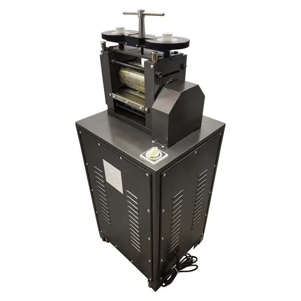 INTSUPERMAI Electric Rolling Mill Flake Machine Jewelry Gold Making Smooth Roller