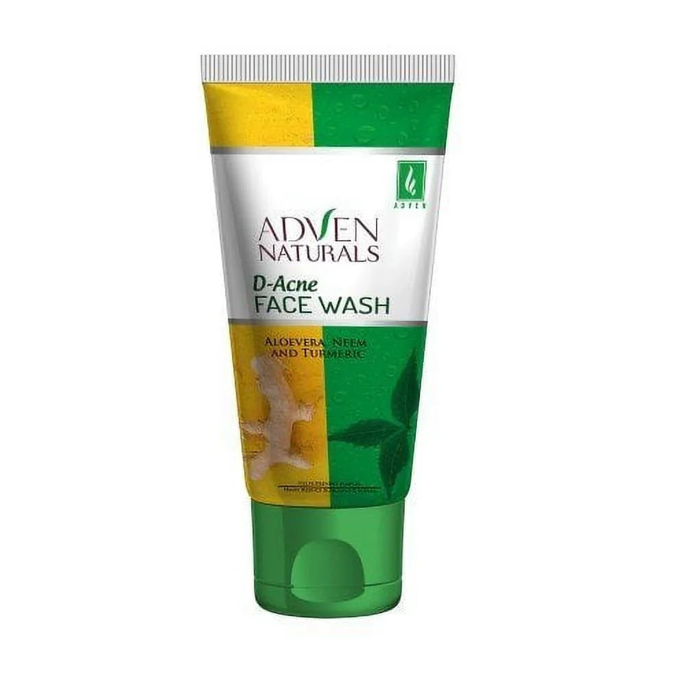 Adven Naturals D-Acne with Aloevera, Neem & Turmeric Face Wash(200 g)