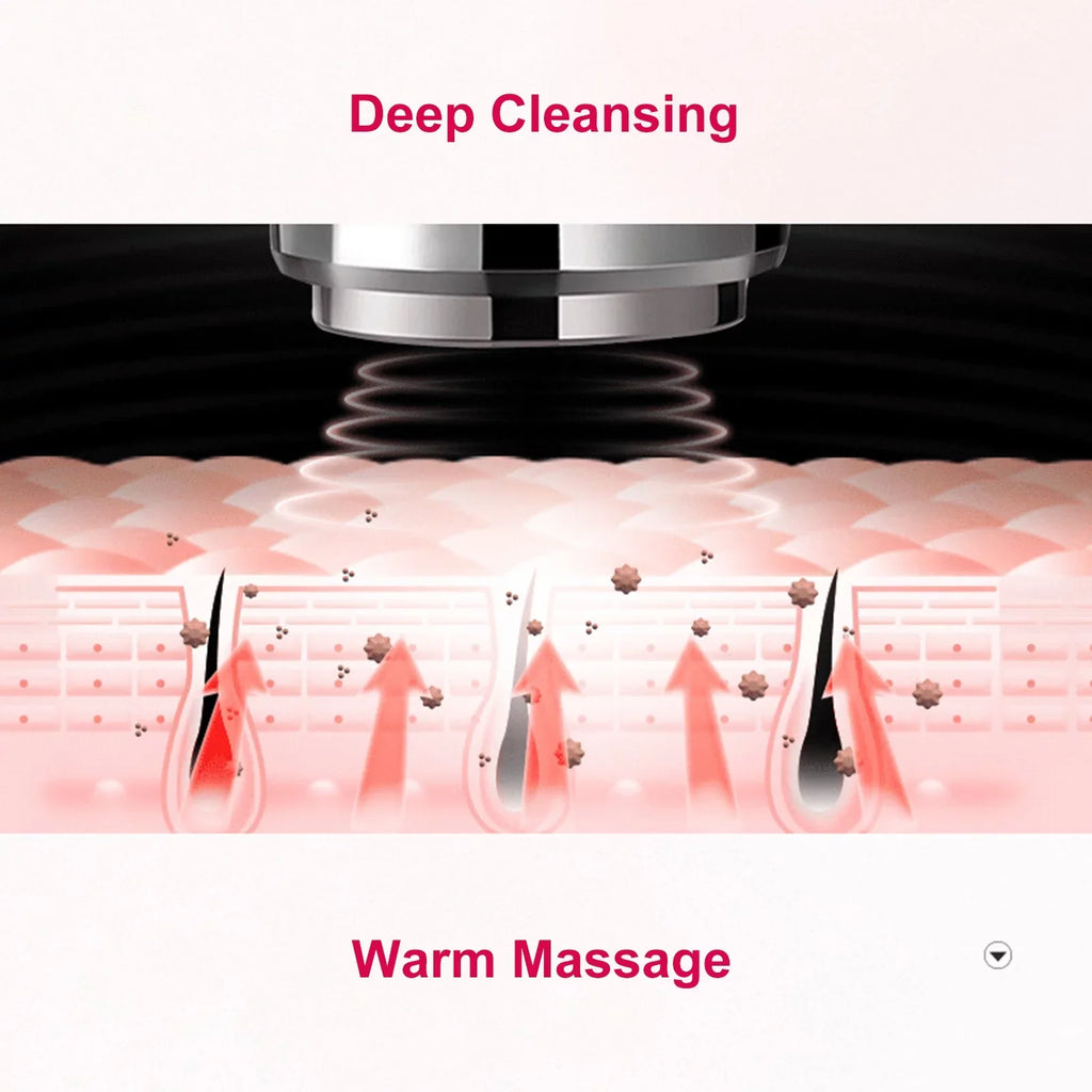 Skin Rejuvenation Beauty Device Deep Cleansing Light Therapy Warm-sensing Lifting Eye Care Import Instrument Face Massager