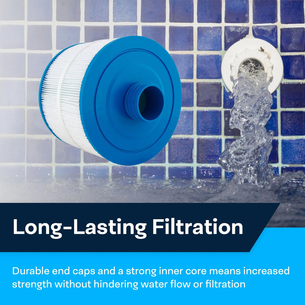 SpiroPure Replacement Bullfrog Spa Filter PBF36 Wellspring 10-2870 Pleatco PBF36-M Unicel 8CH-951 Bullfrog 35 Hot Tub Spa Pool Cartridge (SAE Long Thread Version)