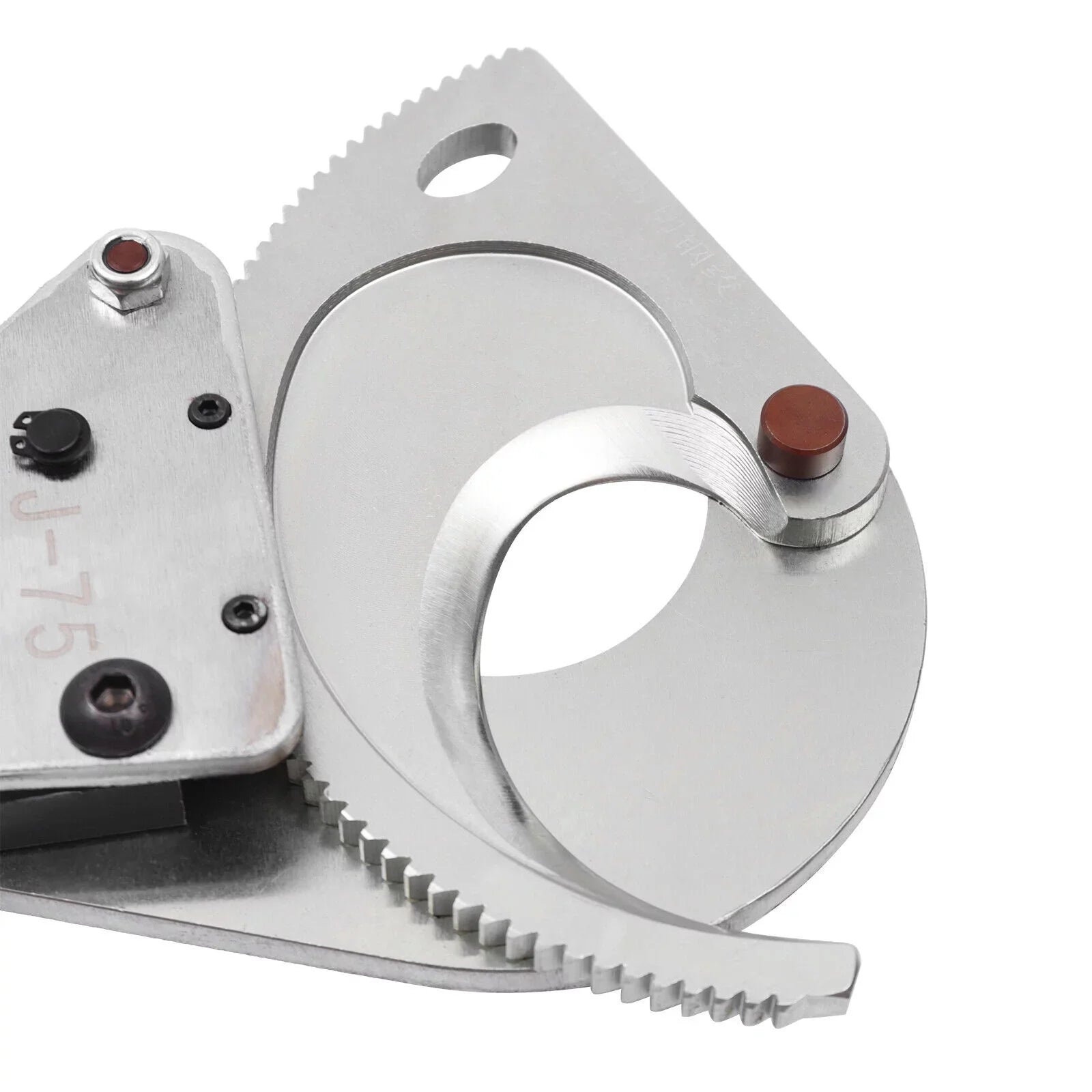 J75 Heavy Duty Ratchet Cable Cutter Cut Φ75mm For Cutting Aluminum, Copper Ratchet Cable Cutter Ratcheting Cutter Heavy Duty Wire Cutter Cut up to Φ75mm Ratchet Cable Cutter Cuting Tool
