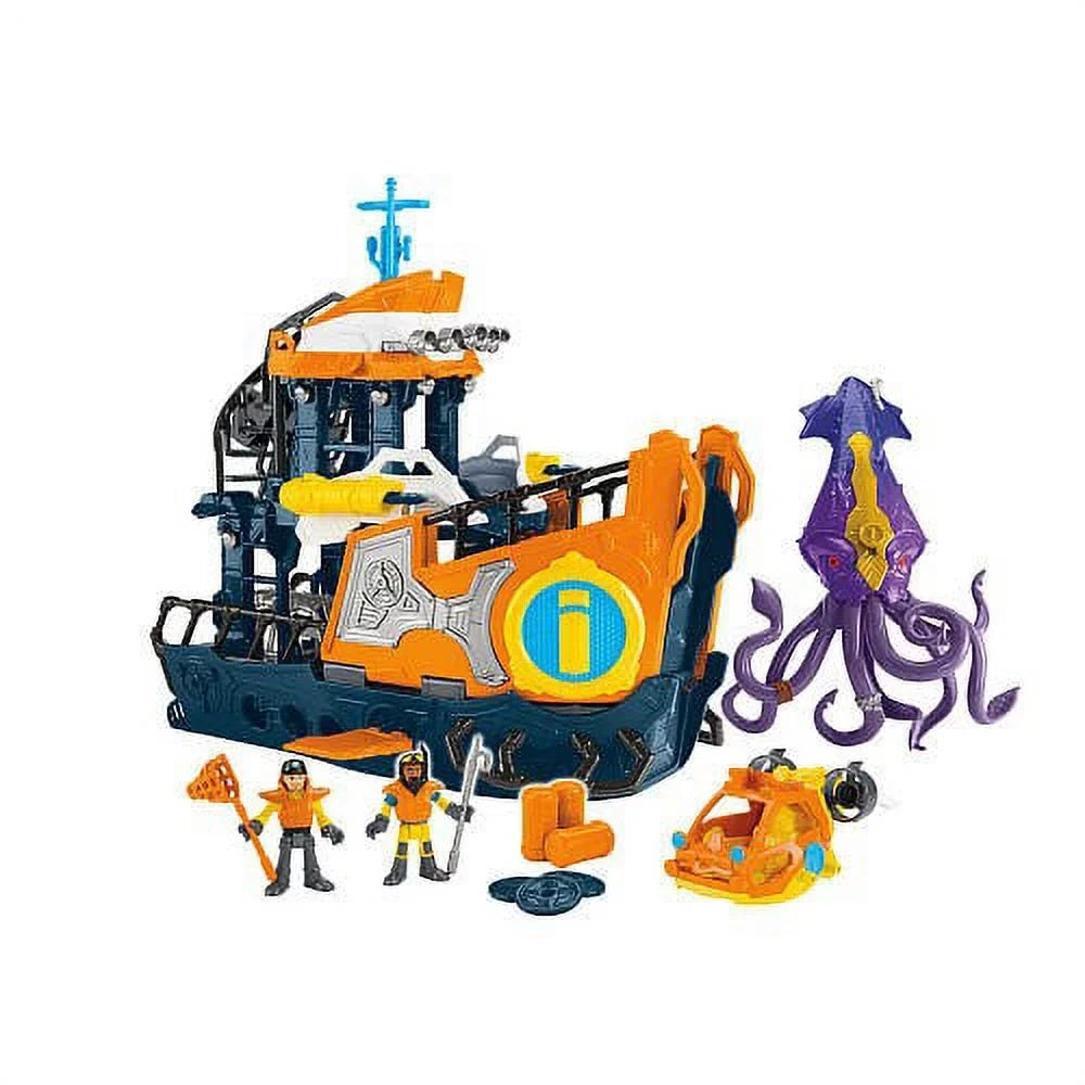Imaginext Deep Sea Mission Command Vessel DFX93